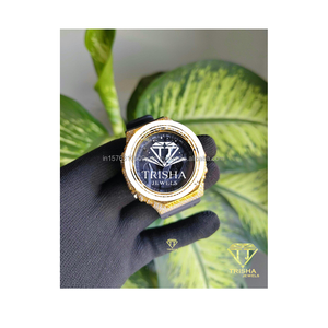 Suministro Directo de Fábrica, Exclusivo Reloj Hip Hop Jesus King con Diamantes Moissanite, Plata de Ley 925, Pieza Destacada al Mejor Precio - Product Image 1