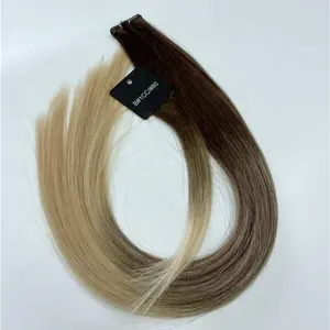 New arrival Double Drawn Genius Weft Clip in Seamless Hair Extension Invisible Genius Wefts Extensions