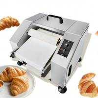 Machine à rouler la pâte à croissants la plus vendue, machine à former les croissants, machine à fabriquer les croissants