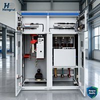 Système d'unité de commutation en anneau (RMU) souterrain HXGN-12 SF6 12 kV 630 A avec interrupteur de mise à la terre scellé et relais de protection