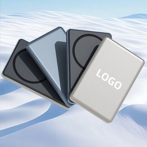 Batterie externe magnétique sans fil portable 5000 mAh tendance avec logo personnalisé, sortie 15 W, charge rapide - Product Image 6