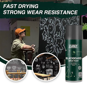 Gran oferta, venta al por mayor, Aerosol, pizarra de alta calidad, pintura en aerosol, pared decorativa a base de agua, secado rápido - Product Image 6