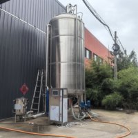 Cuve de Fermentation Conique en Acier Inoxydable SUS304 de Qualité Alimentaire pour Vinaigre, Équipement Industriel de Fermentation d'Acide Acétique