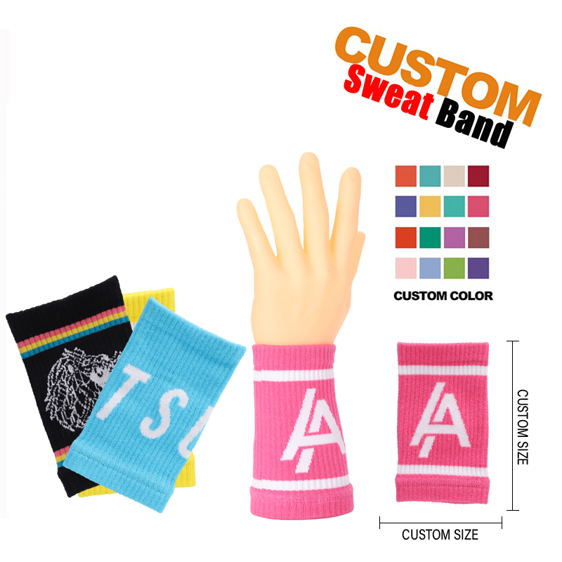 Nmdz Custom Elastische Ijs Polsband Custom Ontwerp Uw Eigen Zweet-Absorberende Riem Sport Polsband. Mode Accessoires Handbeschermer