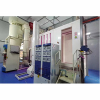 Machine automatique de revêtement de poudre/ligne de peinture pour les produits en acier