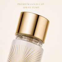 Flacon de parfum vide, vaporisateur de voyage 35 ml, atomiseur rechargeable fin, bouchon en métal doré, flacon de parfum portable blanc, vente en gros personnalisée