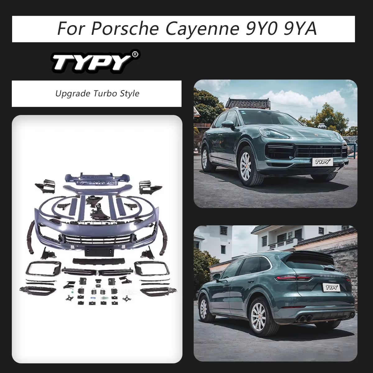 For 9Y0 9YA Body Kit