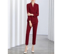 Robes tailleur pour dames avec logo personnalisé production professionnelle de style smoking pantalons en soie costumes vêtements jupes et tenues de cérémonie
