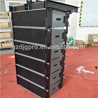 Haut-parleur professionnel à 3 voies Bi-Amp Line Array 500W RMS Dual 8 pouces pour une utilisation sur scène dans les théâtres, les églises, les événements en direct-W8LM