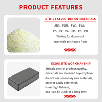 Fabricant de boîtier de module d'alimentation PCB Matériau ABS personnalisé Petit boîtier en plastique pour appareil électronique