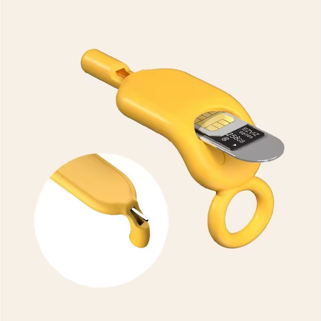 New Sim Card Eject Tool Silicone Storage case Portable Electronic Accessory Sim Card Tray