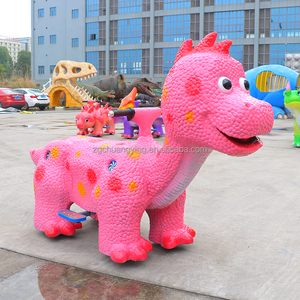 Las niñas montan en Pink Dinosaur Scooter para niños <span class=keywords><strong>Spot</strong></span> - Product Image 3