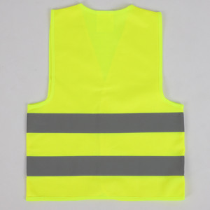 Áo Gi Lê Phản Quang DHL An Toàn Tầm Nhìn Cao Cho Trẻ Em Áo Gi Lê Phản Quang Ban Đêm Vải <span class=keywords><strong>Polyester</strong></span> Dệt Kim - Product Image 6