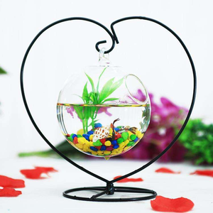 Aquário de Vidro Suspenso Personalizado para Peixes e Plantas, Vaso Esférico de Vidro para Peixe Betta - Product Image 6