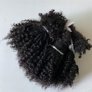 Cheveux Naturel Locks Naturels 100% mèches humaines vente en gros Belle <span class=keywords><strong>Curly</strong></span> Locs Extensions Dreadlocks flexibles - Product Image 4