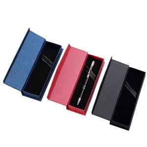 Becol khuyến mại giá rẻ đài phun nước bút hộp hiển thị cao cấp giấy bút trường hợp bút sang trọng Hộp quà tặng với biểu tượng tùy chỉnh cho doanh nghiệp - Product Image 2