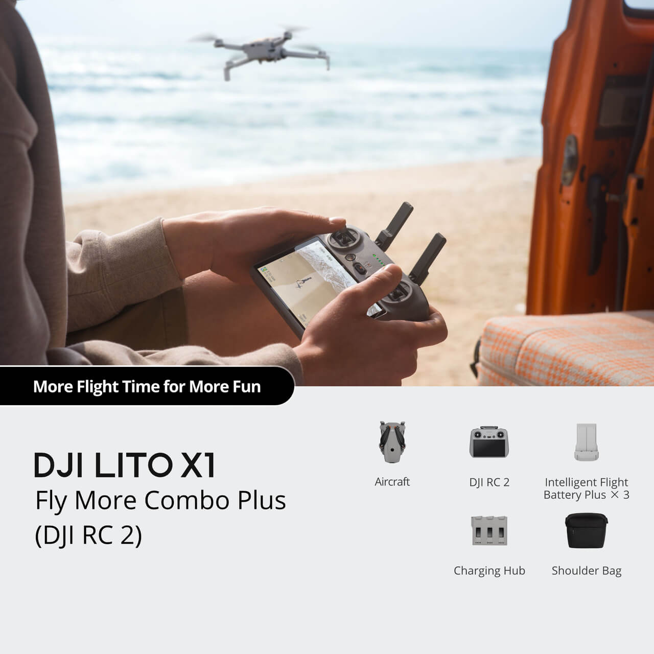 Lito X1 Fly More Combo Plus (RC 2)