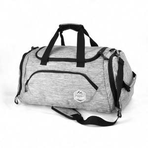 Bolsa de Viaje Deportiva para Exteriores con Compartimento Independiente para Zapatos, Separación de Seco y Húmedo, Bolsas de Gimnasio - Product Image 2