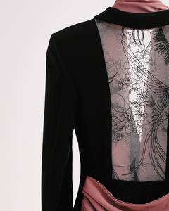 ชุดสูทลายจุดสำหรับผู้หญิงชุดสูทแฟชั่นสำหรับผู้หญิงสไตล์หรูหรา - Product Image 6