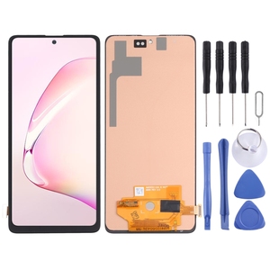 Incell วัสดุจอแอลซีดีและจอ Digitizer ประกอบเต็มรูปแบบไม่สนับสนุนรองรอยลายนิ้วมือสำหรับ Samsung <span class=keywords><strong>Galaxy</strong></span> Note10 Lite SM-<span class=keywords><strong>N770F</strong></span> - Product Image 1