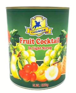 Al por mayor nueva temporada cóctel <span class=keywords><strong>de</strong></span> frutas enlatadas A9/A10/tarro delicioso amarillo melocotón pera cereza uva OEM - Product Image 3