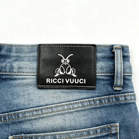 Étiquettes personnalisées en cuir véritable, écologiques, sérigraphiées pour vêtements et sacs, à coudre, vente en gros, OEM, faible MOQ
