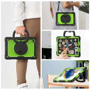 Custodia in Silicone Antiurto a Copertura Totale da 10,5 Pollici per <span class=keywords><strong>Tablet</strong></span> <span class=keywords><strong>Samsung</strong></span> <span class=keywords><strong>Galaxy</strong></span> Tab <span class=keywords><strong>A8</strong></span> per Bambini - Product Image 3