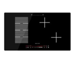 Inducción estándar CE 4 quemadores Zona flexible Cocina de inducción incorporada Mercado de la UE - Product Image 2