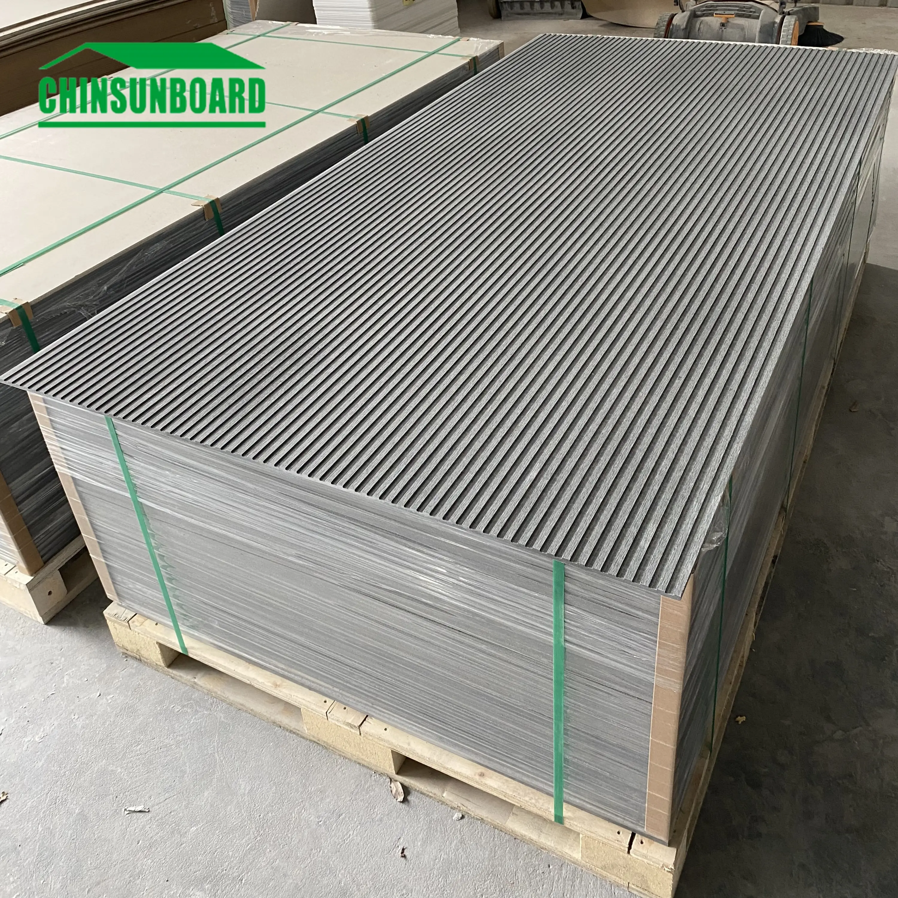 Tong En Groef Fiber Cement Board Voor Gevelbekleding 100% Niet-Asbest Outdoor Cement Fiber Board Vezelcement Buitenmuur panel