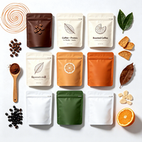 Sac d'emballage alimentaire personnalisé de qualité supérieure avec haute barrière et résistance à l'humidité, adapté à l'emballage du café et des en-cas
