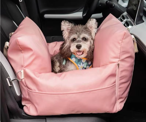 Asiento elevador de coche para perros de Color rosa a la moda, cama moderna impermeable, tela Oxford, moda de lujo, asiento trasero delantero sólido pequeño - Product Image 1