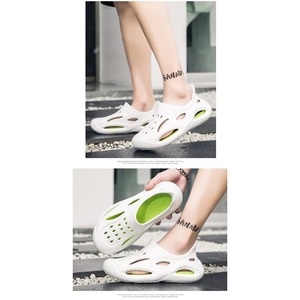 Sandales de plage pour hommes à bout fermé avec semelle épaisse en EVA, chaussures de plage et de randonnée aquatique pour hommes, pantoufles - Product Image 6