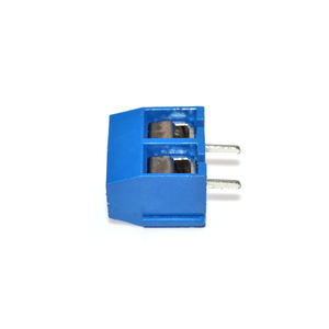 OKY0301 2 Pin connettore morsetto a vite 5Mm connettore a vite a passo 5.08-301-2P connettore cavo blu - Product Image 3