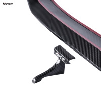 Lame avant Karbel style KB en fibre de carbone sèche, séparateur de pare-chocs arrière brillant 3D pour BMW X3M F97 X4M F98 2019+