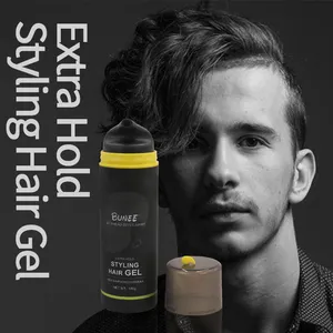 BUNEE OEM Slick mira Eco Styler Extra espera verde transparente Gel para el cabello de los hombres