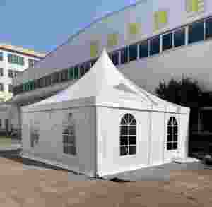 Taille personnalisée 3x3 4x4 5x5 6x6 8x8 10x10 2.5m <span class=keywords><strong>hauteur</strong></span> avant-toit gazebo extérieur commercial PVC <span class=keywords><strong>grande</strong></span> <span class=keywords><strong>tente</strong></span> de jardin pour mariage, événements - Product Image 1