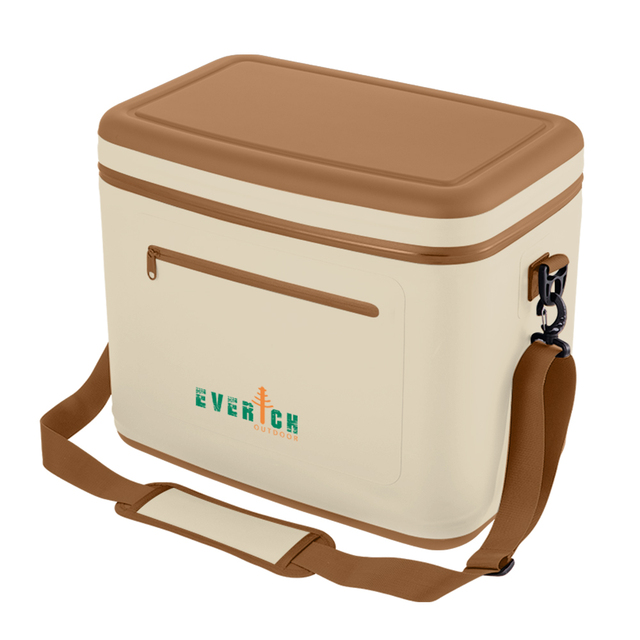 Hot Selling Modern Insulated Thermal Compressor Waterproof 8 Can Portable Ice Chest Soft Cooler 840D TPU for Outdoor Activities