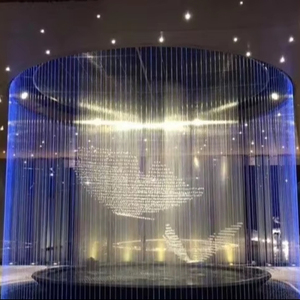 Su Perdesi Özelleştirilmiş Dairesel/Doğrusal/Kare Şekilli Su Perdesi ROHS Sertifikalı <span class=keywords><strong>2</strong></span> Yıl Garantili Kolay Kurulum İç/Dış Mekan - Product Image 1