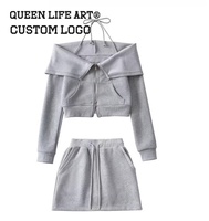 Coups de pinceau verdoyants. Coups de pinceau verdoyants. Ensemble de veste pour femme avec logo personnalisé en usine, 240 grammes, imprimé lumineux, short décontracté en coton, décoration à sequins et empiècements