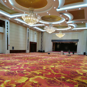 Tapis et moquettes tuftés à la main grande taille de qualité supérieure beau design moderne tapis rouge en laine de mouton de luxe HAIMA - Product Image 4