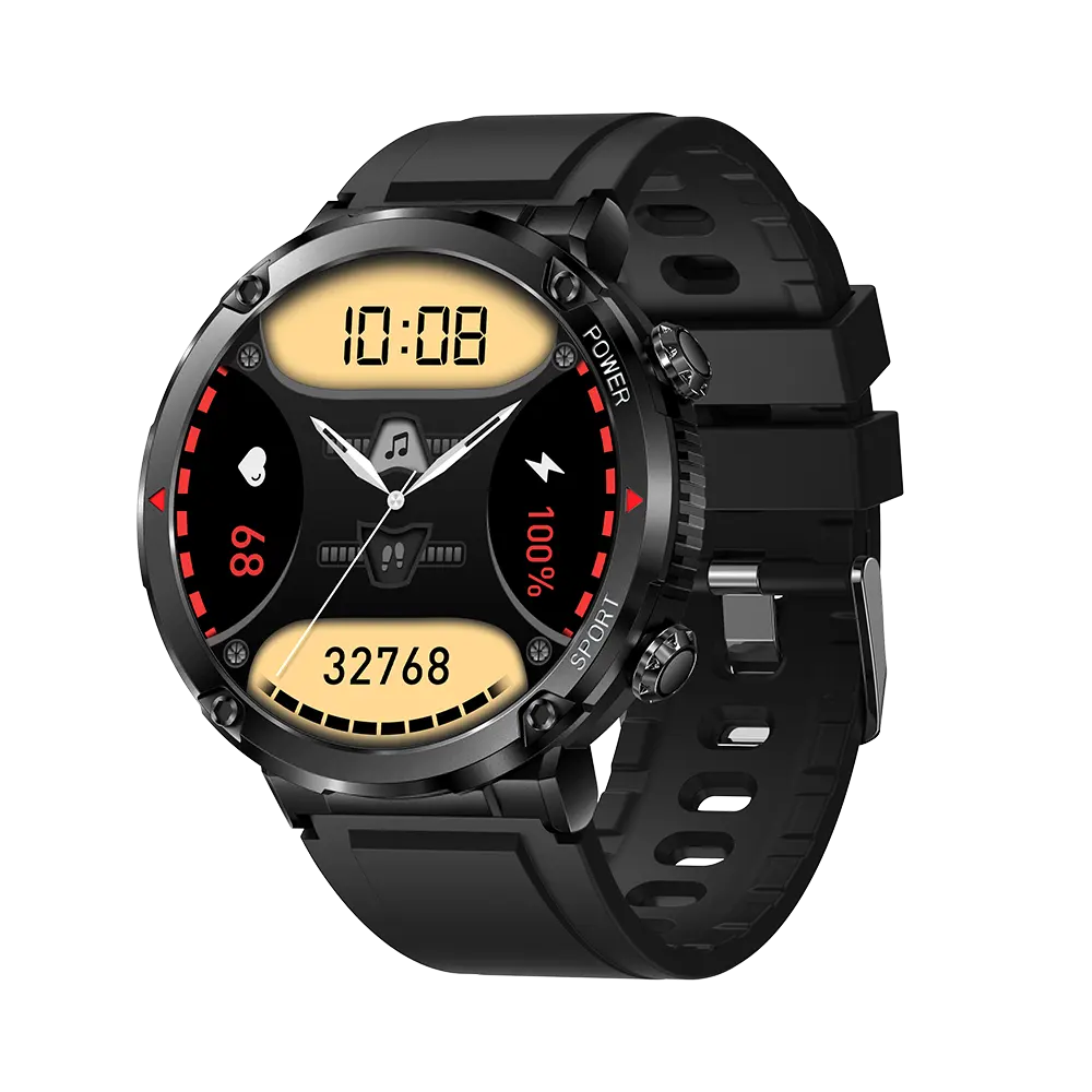 El último mejor reloj inteligente T30 2023 de alta calidad con monitor de presión arterial y Frecuencia Cardíaca para hombres