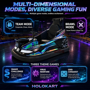 Karting Électrique Commercial <span class=keywords><strong>de</strong></span> Divertissement <span class=keywords><strong>à</strong></span> Effet Lumineux et d'Ombre, Personnalisable, pour Adultes et Enfants, <span class=keywords><strong>à</strong></span> Prix Abordable - Product Image 2