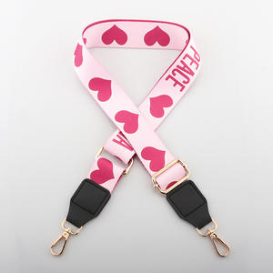 Многоцветный тканевый кошелек с регулируемым ремешком для гитары шириной 38 мм - Product Image 4