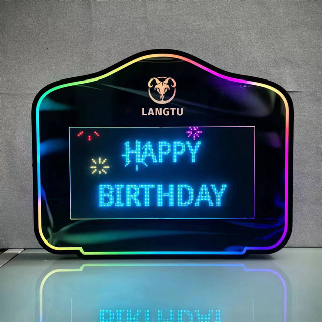Custom VIP Service Message Board Led Digital Electronic Screen Bottle Presenter for Restaurant Bar Lounge Nightclub