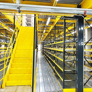 מחסן mzzanine רצפה מותאמת אישית מערכת מירוצים פלדה מרסנית - Product Image 4