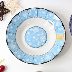 热卖陶瓷餐具果盘餐具套装瓷板移印版