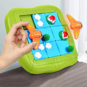 Jeux de puzzle éducatifs très demandés, jeux interactifs familiaux, jeux de logique sur le thème des avions, jouets pour enfants - Product Image 5