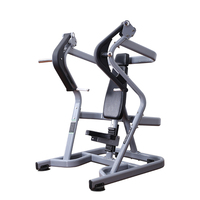 Machine de musculation à levier assis pour la poitrine, à charge libre, en acier, équipement de poussée pectorale sécurisé