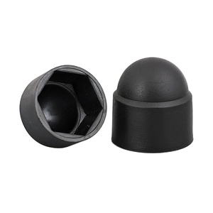 Bouchon à vis décoratif Elehk dôme hexagonal exposé plastique nylon boulon et écrou couvercle de protection M5 * 8 3000pcs - Product Image 1