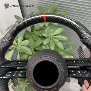 Volante de Cuero y Fibra de Carbono Personalizado de Venta Caliente de Fábrica para <span class=keywords><strong>Mercedes</strong></span> <span class=keywords><strong>Benz</strong></span> W204 W205 W213 W222 W167 C E S GLC GLE GLS AMG C43 - Product Image 3